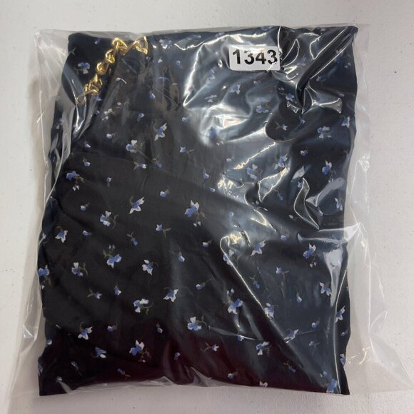 Michael Kors Women's Plus Floral Print Chain- Neck Wide Leg Jumpsuit XXL NWT - Picture 11 of 11